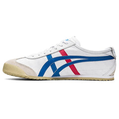 Onitsuka Tiger MEXICO 66 White Blue lateral stripe detail – Vorah Pakistan