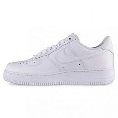 Nike Air Force 1 Low Triple White – top view showing clean leather upper, available at Vorah.pk Pakistan