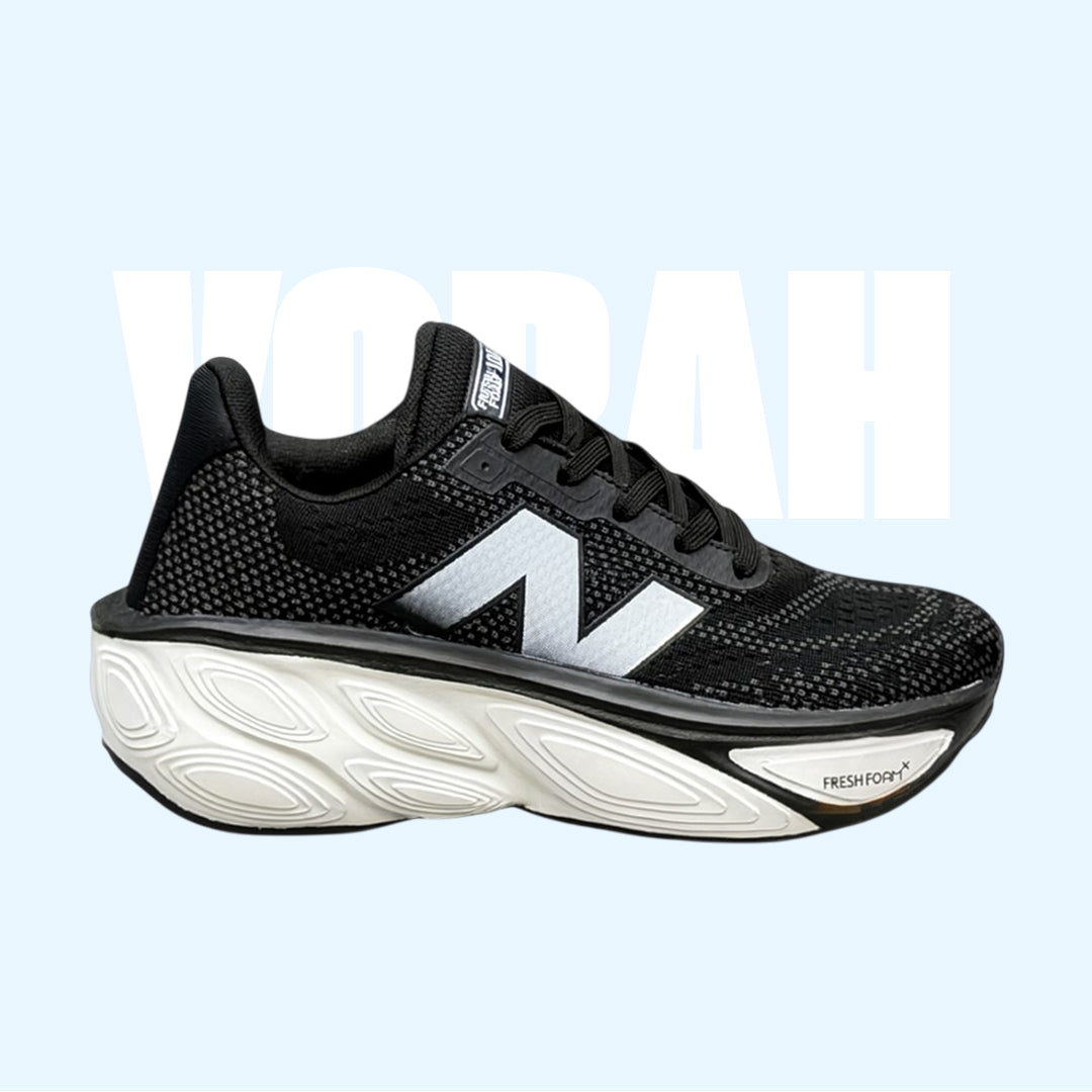 New Balance Fresh Foam X More V5 Blue Agate Running Shoes – Side View | Buy in Pakistan | Vorah