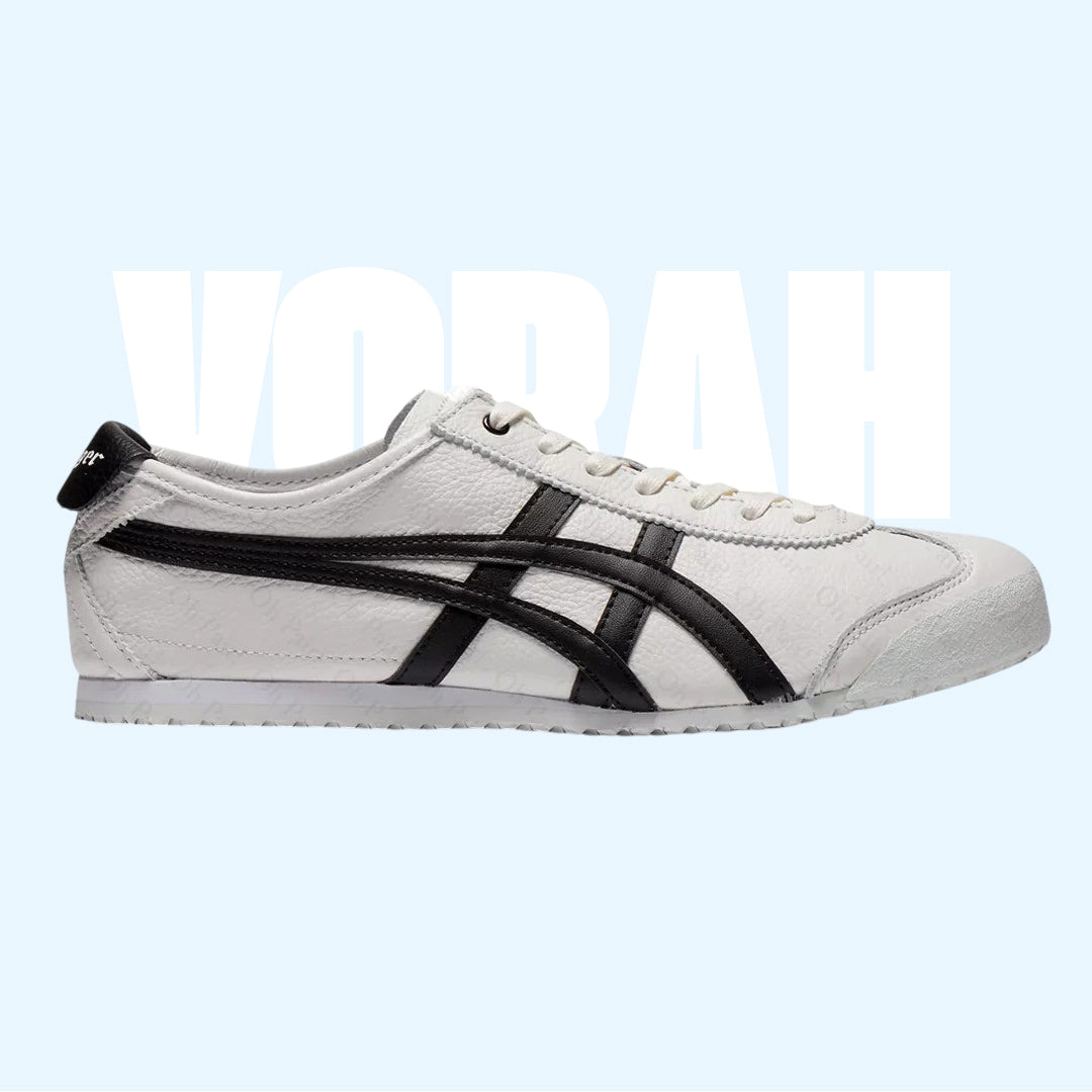 Onitsuka Tiger Mexico 66 White Black sneakers side view – buy online in Pakistan