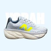 New Balance Fresh Foam X More V5 Blue Agate running shoe side profile – buy in Pakistan