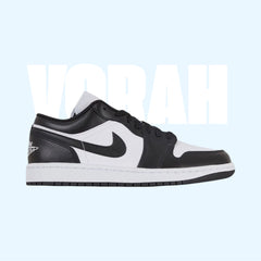 Nike Air Jordan 1 Low Black sneakers side view – Buy Original Nike Pakistan | Vorah