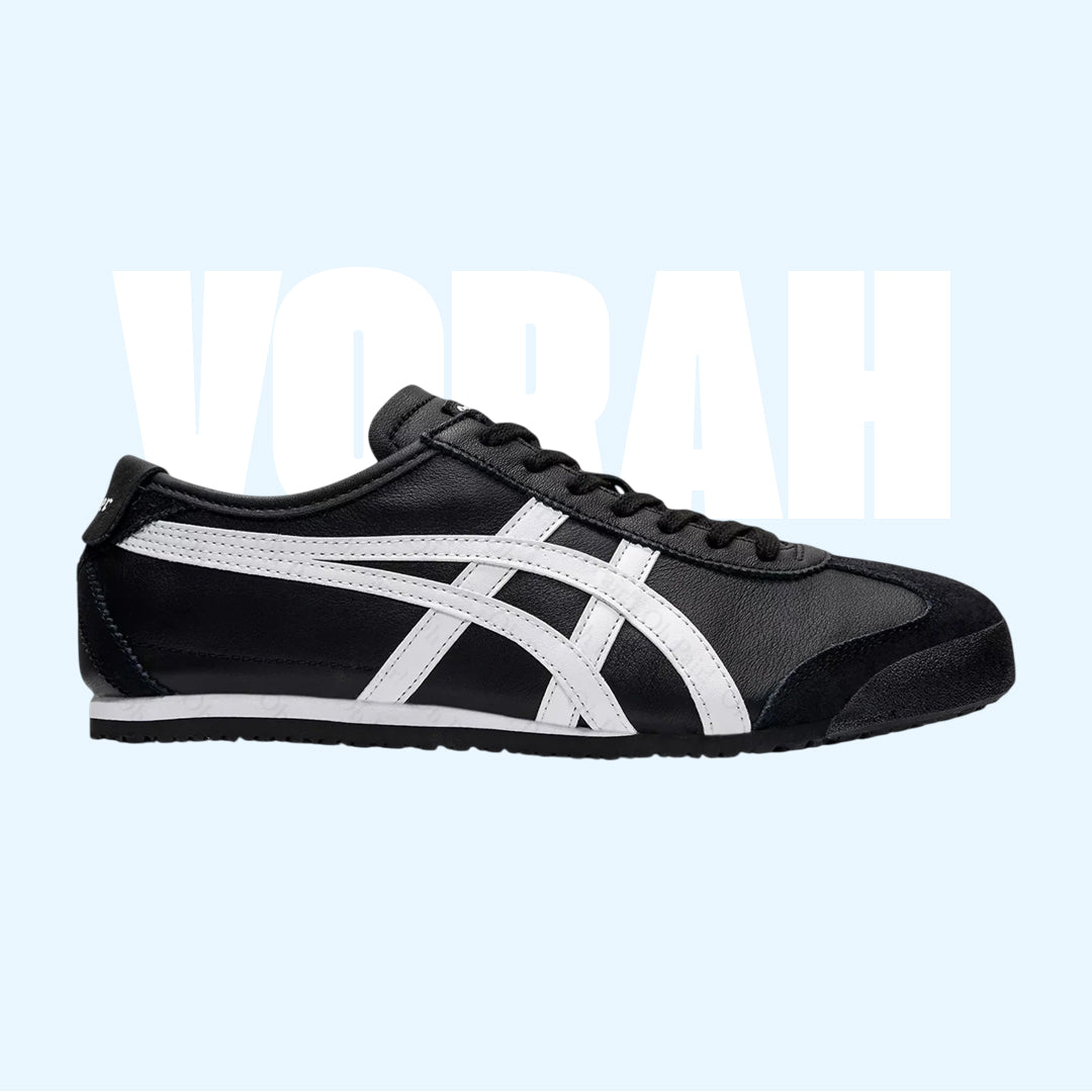 Onitsuka Tiger MEXICO 66 Ash Black White sneakers side view – buy online in Pakistan