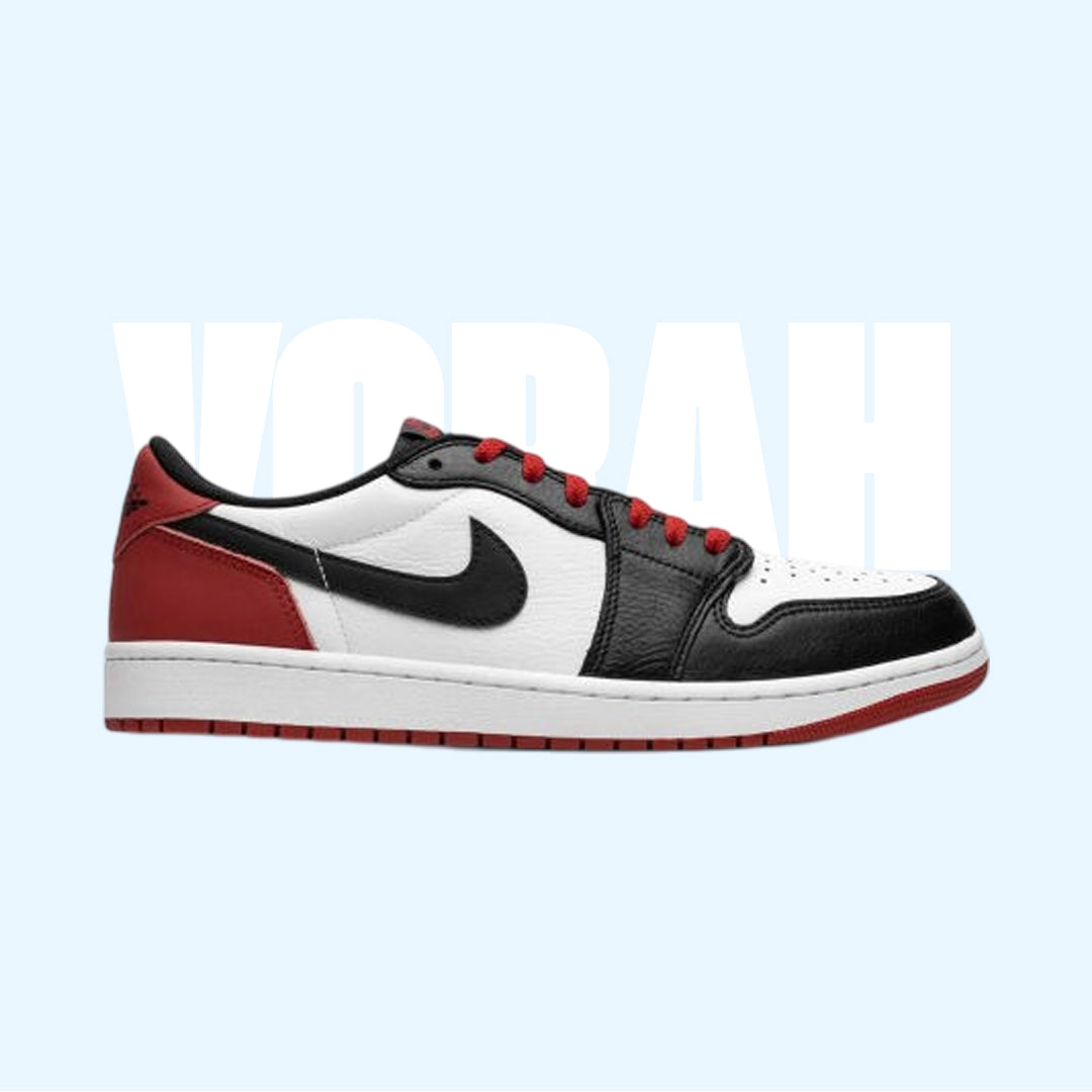 Nike Air Jordan 1 Low Black Red sneakers – buy authentic Nike shoes online in Pakistan