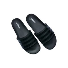 Adidas White Adilette Comfort Slides